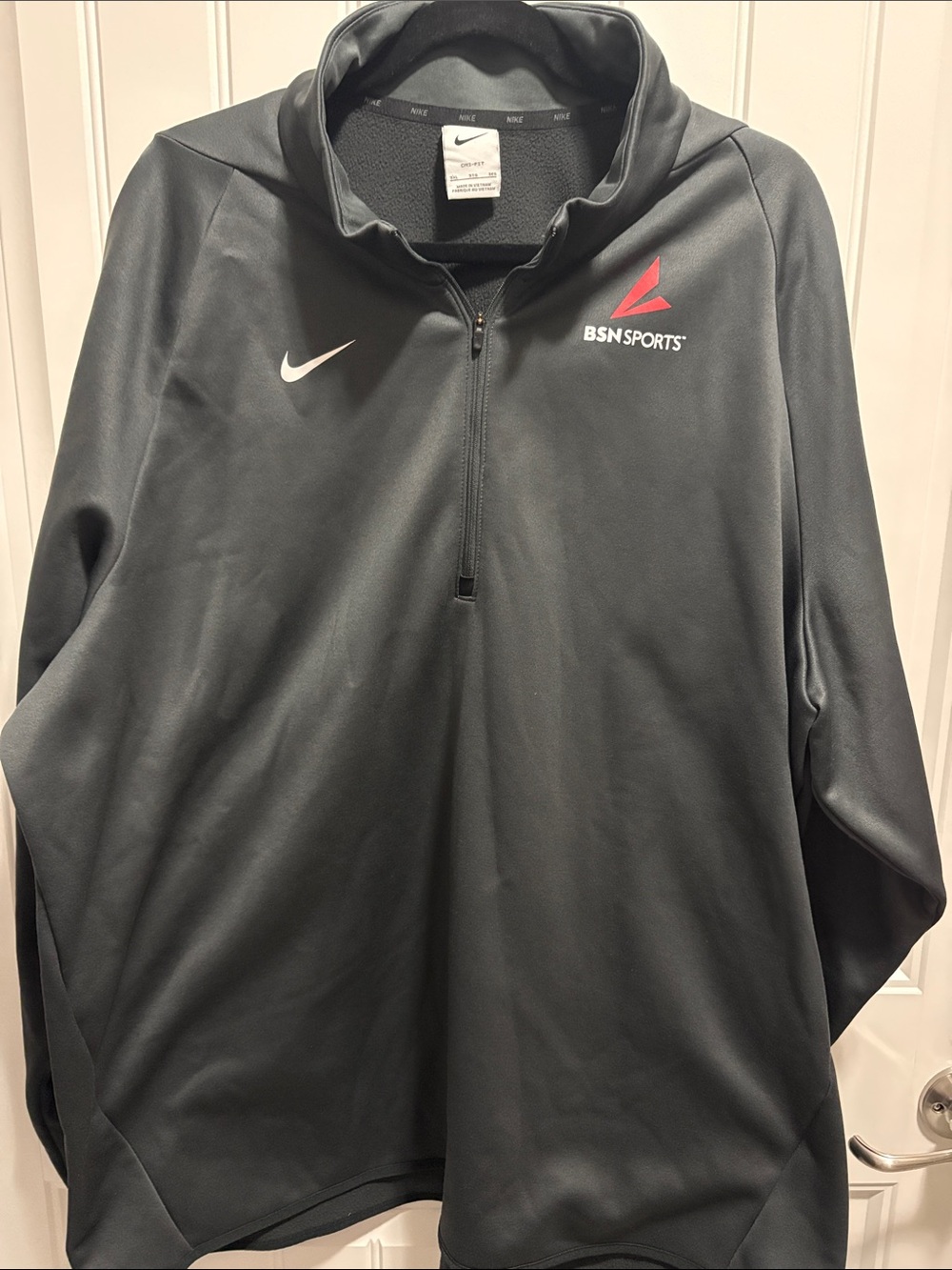 Nike Dri-FIT Men’s 3XL Black BSN Sports Quarter Zip Pullover